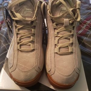 File 96 Quilted Mens Gray Suede Casual Sneakers new size 8